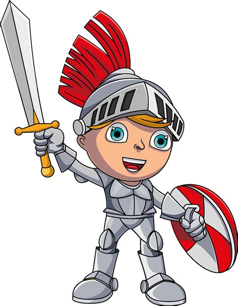 Cartoon Knight Transparent Background Png Cliparts Free Download Clip