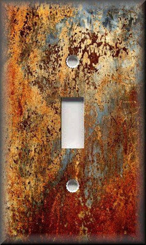 Metal Switch Plate Covers Image Of Aged Copper Patina Design Home
