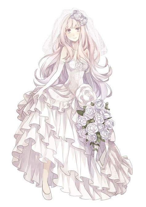 Tags Anime Wedding Wedding Dress Bouquet Yuzuki Karu Small