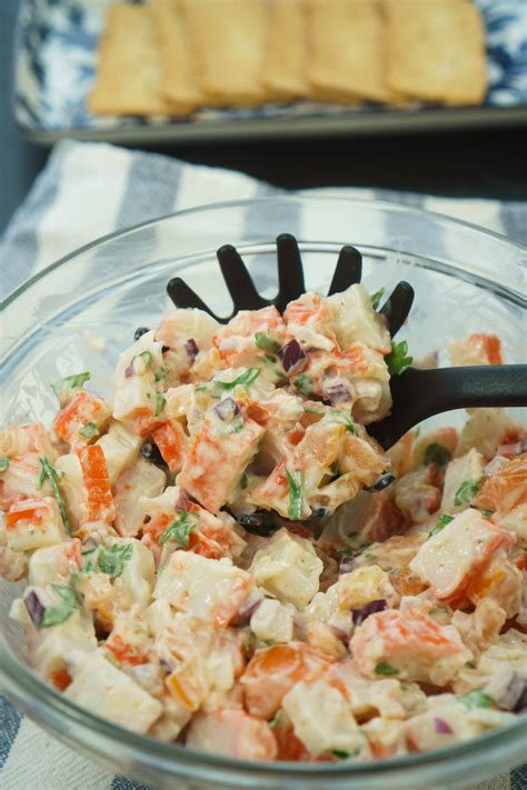 Imitation Crab Salad The Cookware Geek