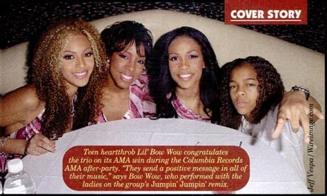 Lil Bow Wow And Destinys Child Beyonce Knowles Kelly Rowland