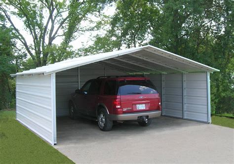 Palram vitoria carport kit & patio cover 16 x 10 x 8. Carports Designed by VersaTube Offer Elegance and More Coverage with the New Suburban Series ...