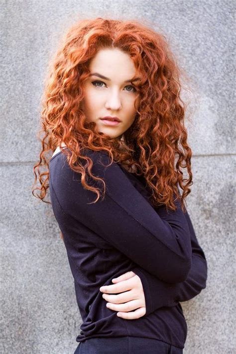 Pin By Jennifer Mcgregor On Some Of My Favorite Things Hair Styles Red Curly Hair Fine Curly