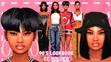 Urban Black Girl Cc Folder And Sim Download 4b0