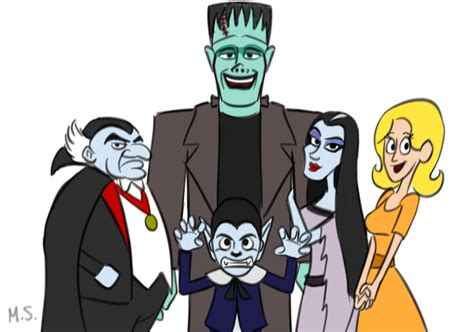 The Munsters By Magzieart On Deviantart