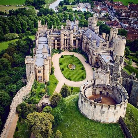 Arundel Castle And Gardens West Sussex England United Kingdom In 2020
