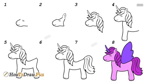 How To Draw My Little Pony Pictures My Little Pony Step By Step