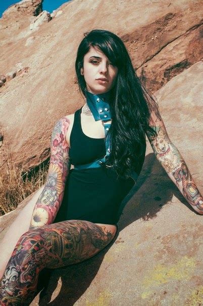 Female Tattoo Models Radeo Suicide