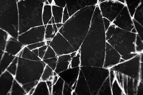 Broken Glass Texture Abstract Of Cracked Phone Screen Stock Photo