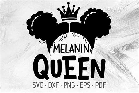 Melanin Queen Svg Cricut Cut Files Black African Beauty Shirt Etsy Uk
