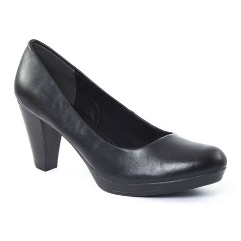 Un modèle à talon réussi, imaginé par marco tozzi. Marco Tozzi 22402 Black | escarpins noir automne hiver ...