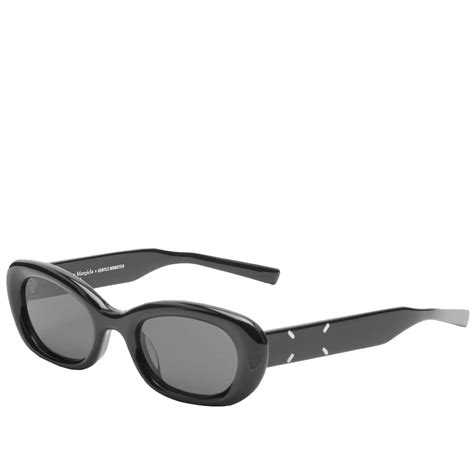 Gentle Monster X Maison Margiela 004 Sunglasses Silver And Grey End