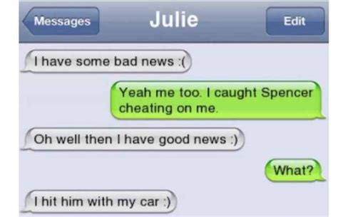 Cheating Texts That Will Make You Cringe