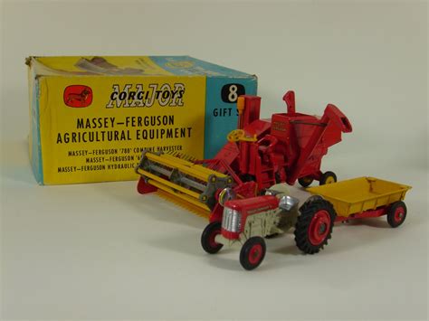 Collecting 20thc Rural Culture Corgi Toys Farm Set Early 1960s