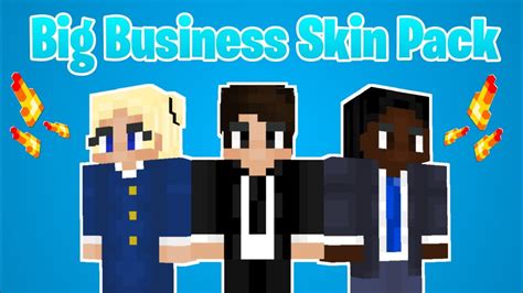 Download Big Business Skin Pack For Minecraft Pe 116 Youtube