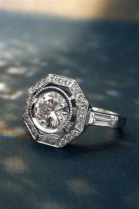 33 Art Deco Engagement Rings For Fantastic Look Oh So Perfect Proposal