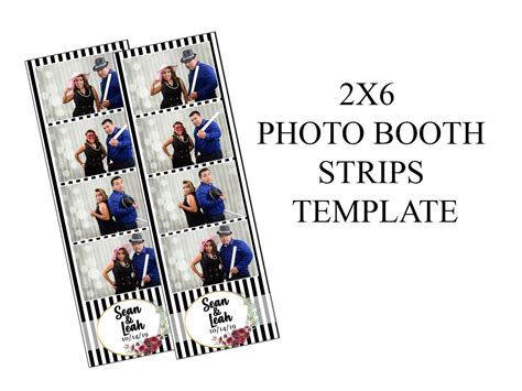 Photo Booth Template 4x6 Photo Booth Template Photo Booth Strips