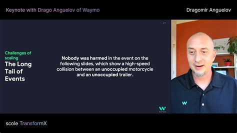 Scale Ais Transformx Presentation With Waymo Head Of Research Drago