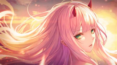 (please give us the link of the same wallpaper on this site so we can delete the repost) mlw app feedback there is no problem. Darling In The FranXX Zero Two Hiro Zero Two With Uncombed Pink Hair HD Anime Wallpapers | HD ...