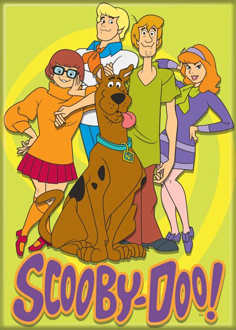 Scooby Doo Posing 2 5 X 3 5 Magnet For Refrigerators — The Three Stooges Official Store