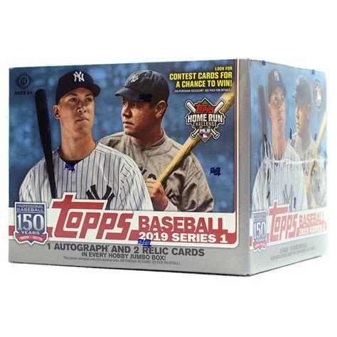 Maybe you would like to learn more about one of these? 2019 Topps Series 1 Baseball Hobby Jumbo Box