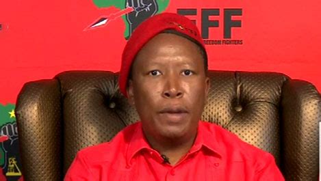 The leader of the ecnomic freedom front eff julius malema was issued a top 10 julius malema quotes. VIDEO: Julius Malema delivers EFF's 2020 Freedom Day message