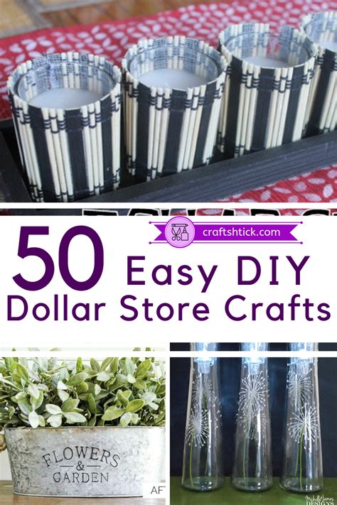 This Curated List Of Dollar Tree Crafts Will Keep You Busy Crafting All Year Round All