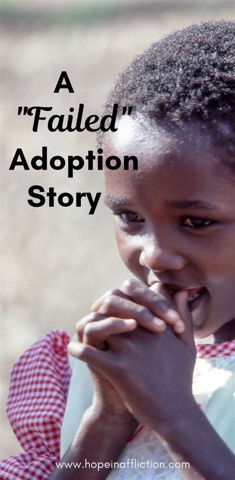 The Unexpected — Hope In Affliction Adoption Stories International