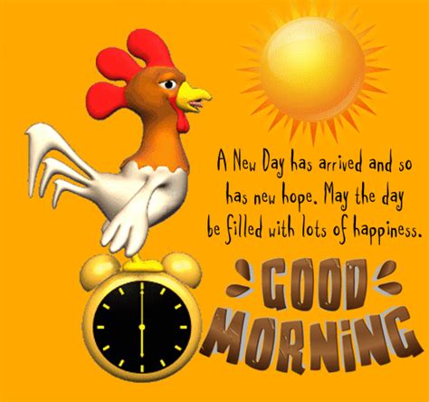A New Day Has Arrived Free Good Morning Ecards Greeting