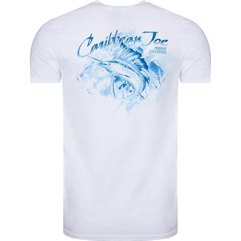 Caribbean Joe Caribbean Joe Mens Swordfish Short Sleeve T Shirt
