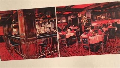 2 Vintage Postcards Harveys Restaurant Of Presidents Washington Dc Ebay