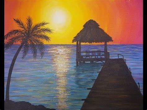At artranked.com find thousands of paintings categorized into thousands of categories. Easy Sunset Ocean Seascape Acrylic Painting Video Tutorial ...