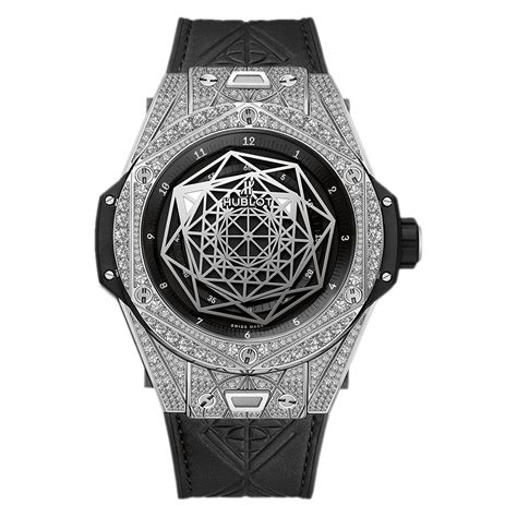 Hublot Big Bang Sang Bleu Titanium Pave 415nx1112vr1704mxm17