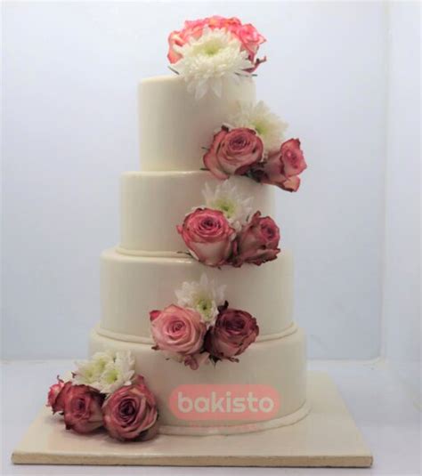 Anniversary Theme Cake Customized Wedding Cake