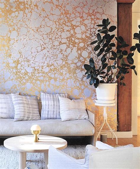 Myinterior On Instagram “beautiful Gold Marble Wallpaperalways A