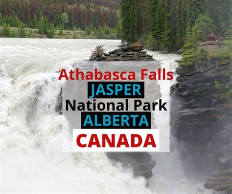 Athabasca Falls Jasper National Park Alberta Canada