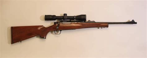 Lot Remington Model Seven Bolt Action Rifle With Scope
