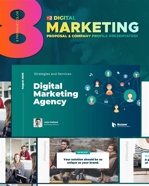 Digital Marketing Agency Powerpoint Template