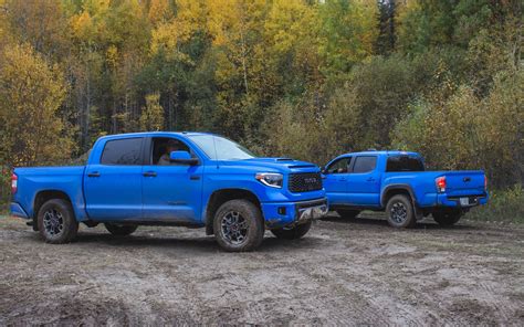 Les Prochains Toyota Tundra Et Tacoma Auront La Même Plateforme Le Reflet