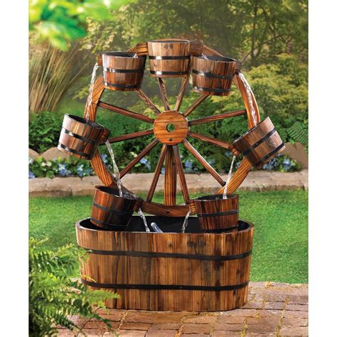 Classic Country Western Design Cascading Water Fountain For Decorative