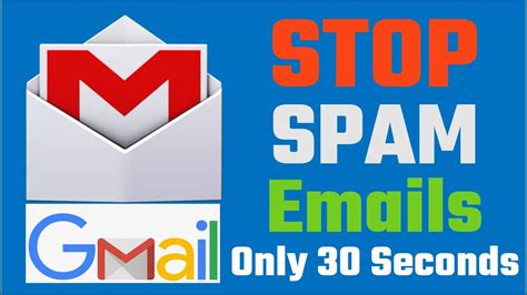 How To Stop Spam Emails On Gmail How To Remove Spam Emails From Gmail In Hindi 2022 Youtube