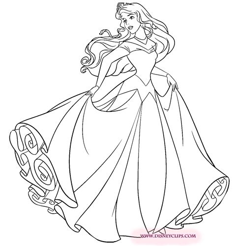 Printable Coloring Pages Of Aurora - Coloring Home
