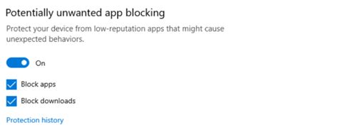How To Enable Potentially Unwanted App Blocking In Windows 10