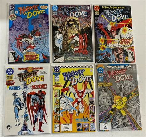 Hawk And Dove Set 1 28 2 Annuals 3rd Series Dc 30 Pieces 80 Vf