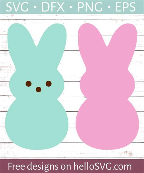 Free Easter Peeps Svg - 263+ File for Free