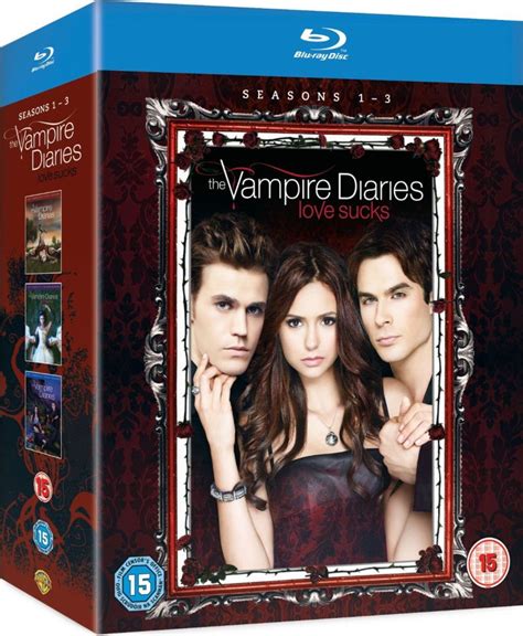 07 may 2014 the vampire diaries #6: The Vampire Diaries - Seasons 1-3 Blu-ray | Zavvi.com
