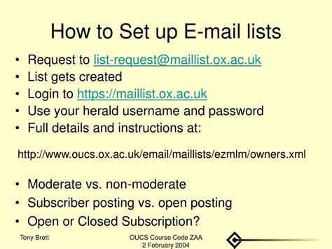 Ppt Using E Mailing Lists And Newsgroups Powerpoint Presentation