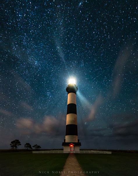 Bodie Lighthouse Under The Stars Lighthouses Photography Lighthouse
