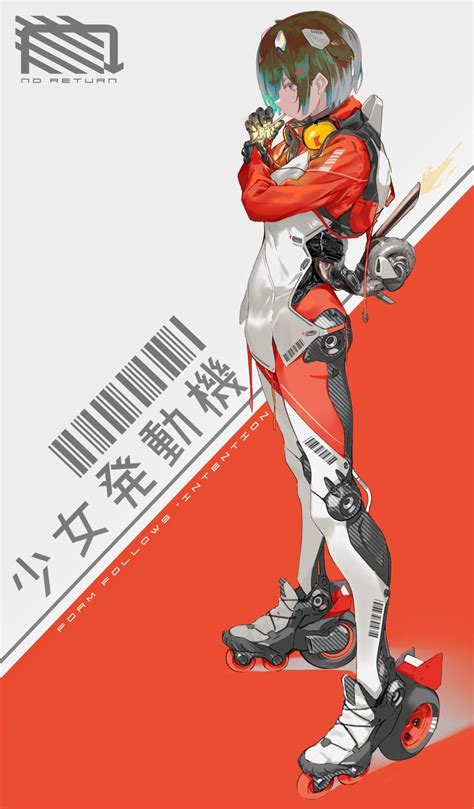 Afkuro On Twitter Cyberpunk Character Character Design Concept Art