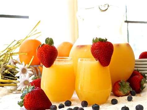 Brunch Mimosa By The Pitcher Divas Can Cook